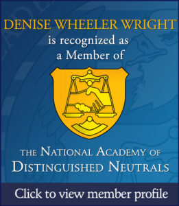 National Academy of Distinguished Neutrals - Denise Wheeler Wright